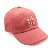 Big Sis Baseball Hat - Coral