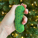 Pickle Felt Ornament