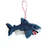 Shark Felt Ornament