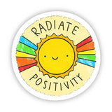 Radiate Positivity Sticker