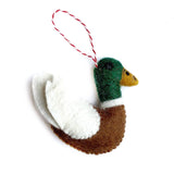 Mallard Duck Felt Ornament