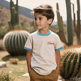 Howdy Vintage Youth Tee - Beige