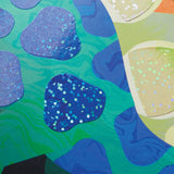 Dinosaur Land Sticker Sparkle Poster Activity Kit