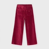 Girl's Corduroy Pants - Cherry