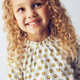 Flowy Bambula Girl's Top - Macchiato