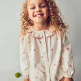 Blouse - Macchiato Red