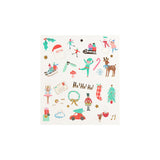 Mixed Icon Christmas Temporary Tattoos *HOLIDAY*