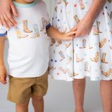 Giddy Up Organic Cotton Twirl Dress