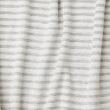 Natural + Grey Stripe Baby Wrap