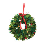 Whimsy Felt Wreath ornament