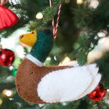 Mallard Duck Felt Ornament