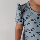 Daisy Bloom Bodysuit Dress Set