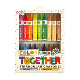 Color Together Triangular Crayons  Set