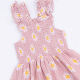 Caitlyn's Daisy Smocked Sundress + Bloomer