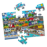 Traffic Jam Floor Puzzle