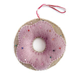 Donut Felt Ornament