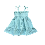 Harbour Blue Tiered Mini Dress