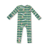 Football Field Zipper Romper (Glows in the Dark!)