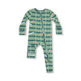 Football Field Zipper Romper (Glows in the Dark!)