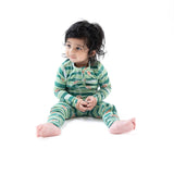 Football Field Zipper Romper (Glows in the Dark!)