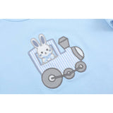 Blue Easter Train T-Shirt and Seersucker Shorts Set *FINAL SALE*