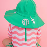 Sun Protective Hat - Bright Green