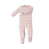 Pink Gingham Convertible Pajama