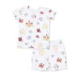 Sunny Sandcastles Loungewear Short Set