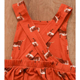 Longhorn Bamboo Sun Bubble Onesie
