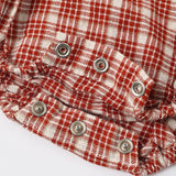 Heidi Romper - Vintage Plaid