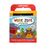 Work Zone Carry-Along: Coloring Book Set