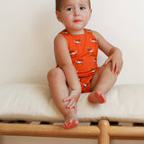 Longhorn Bamboo Sun Bubble Onesie
