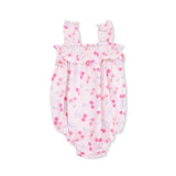 Sweet Bow Cherries Ruffly Strap Bubble