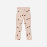 Coast Ribbed Legging - Clay Stars