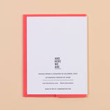 Yee Haw Rope Birthday Letterpress Greeting Card