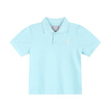 Light Blue Easter Bunny Polo Shirt