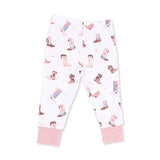 Buckarette Boots Short Sleeve Loungewear Set