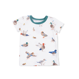 Ducks Short Sleeve Loungewear Set