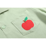 Apple Polo Golf Shirt - Sage Green