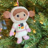Kid Astronaut Felt Ornaments
