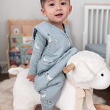 Baseball Goose Footie Sleep Bag