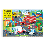 Rescue Vehicles Giant Floor Puzzle