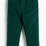 Corduroy Pants - Dark Green