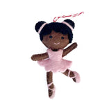 Ballerina Felt Ornament