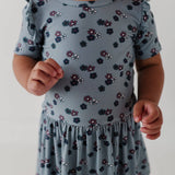 Daisy Bloom Bodysuit Dress Set