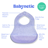 Grape Jelly Magnetic Bib