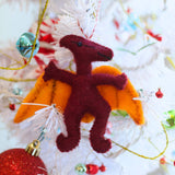 Dinosaur Felt Ornament