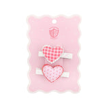 Heart Hair Clip Set