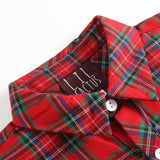 Christmas Plaid Tartan Boy Dress Shirt