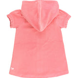 Terry Full-Zip Cover Up - Bubblegum Pink